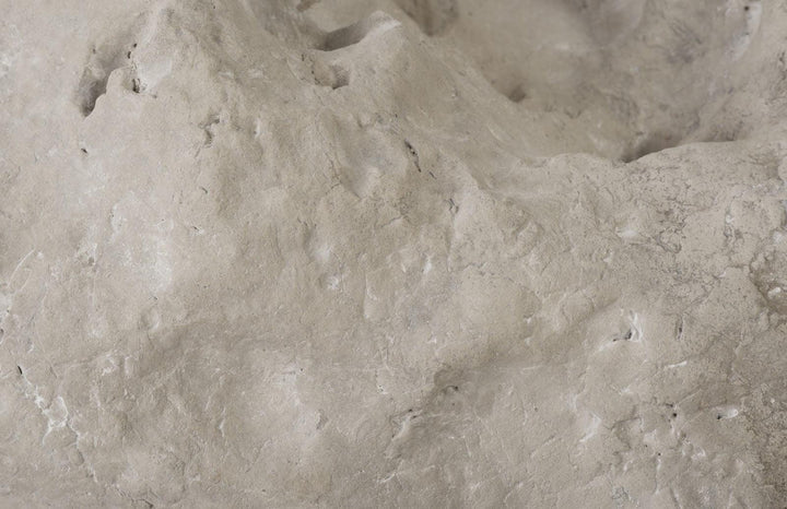 SwayLiving Colossal Cast Stone Sculpture, Single Hole, Roman Stone DECORATIVE OBJECTS