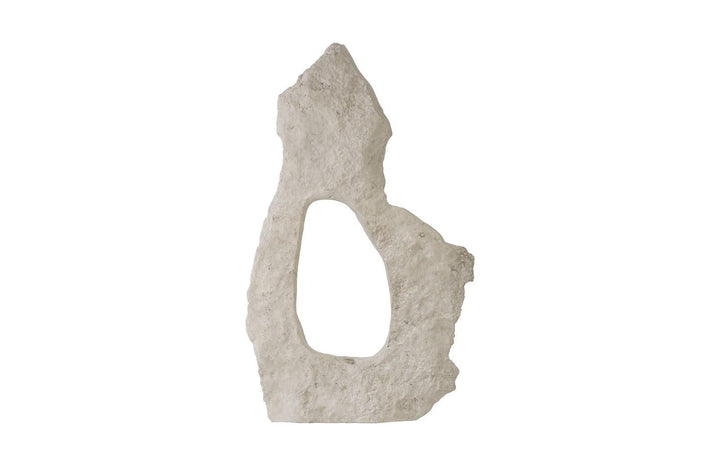 SwayLiving Colossal Cast Stone Sculpture, Single Hole, Roman Stone DECORATIVE OBJECTS