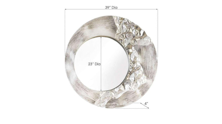 SwayLiving Mercury Mirror, Silver Leaf WALL MIRRORS