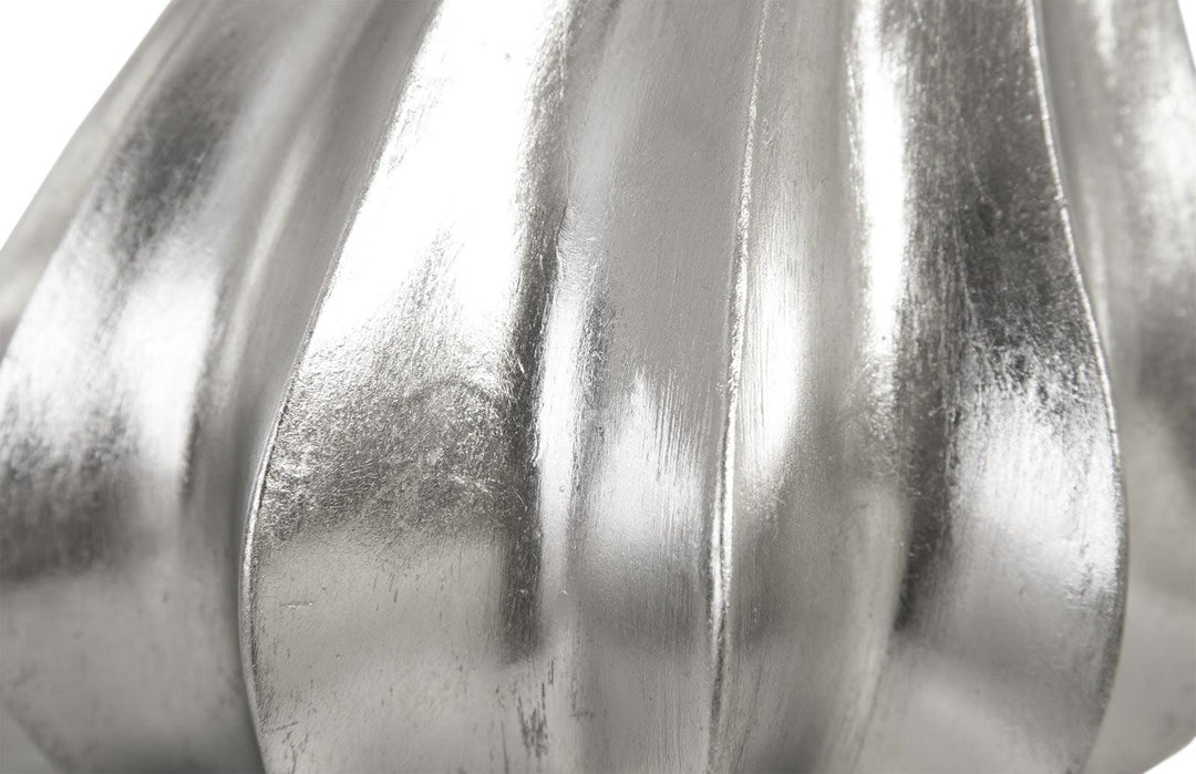 SwayLiving Hand Dipped Pears Set of 3, Silver Leaf DECORATIVE OBJECTS
