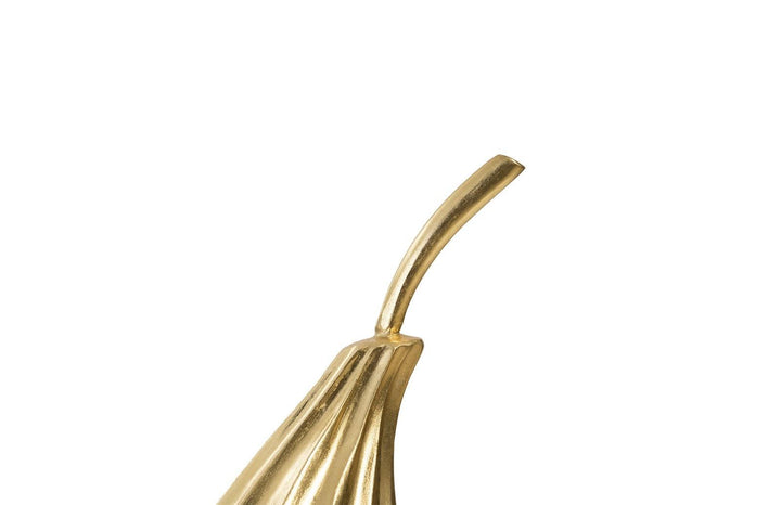 SwayLiving Hand Dipped Pears Set of 3, Gold Leaf DECORATIVE OBJECTS