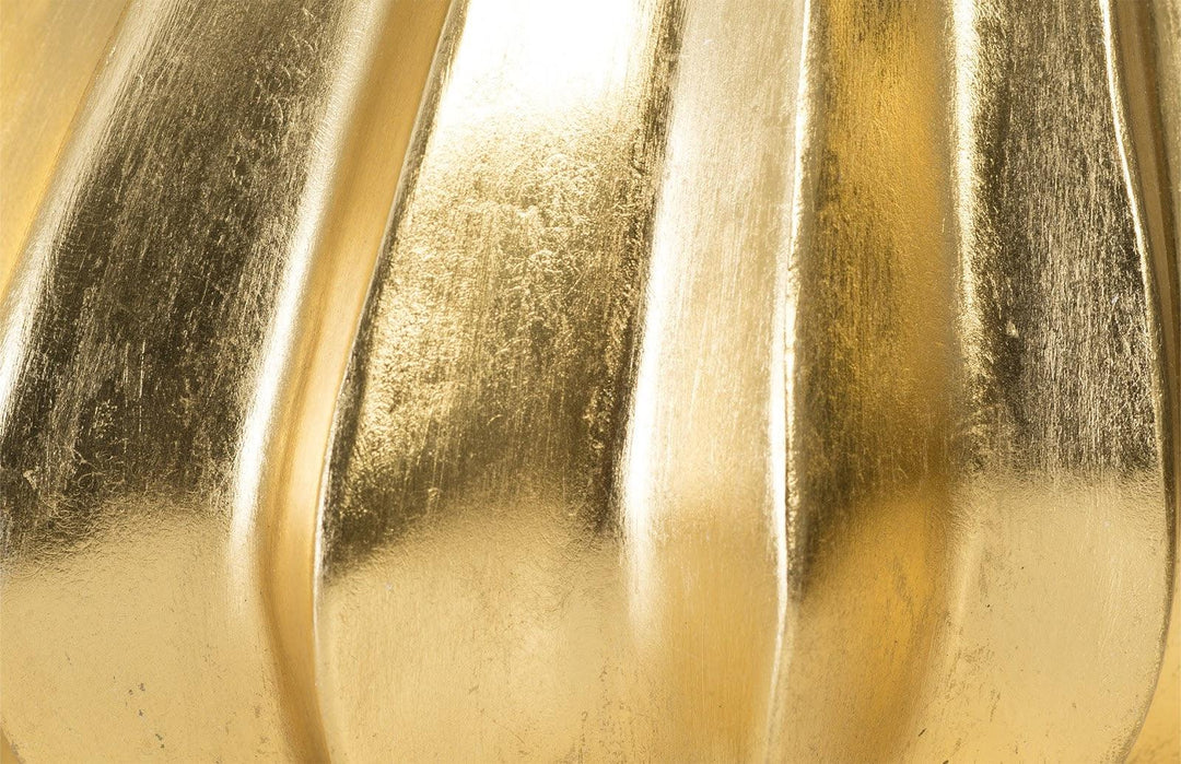 SwayLiving Hand Dipped Pears Set of 3, Gold Leaf DECORATIVE OBJECTS
