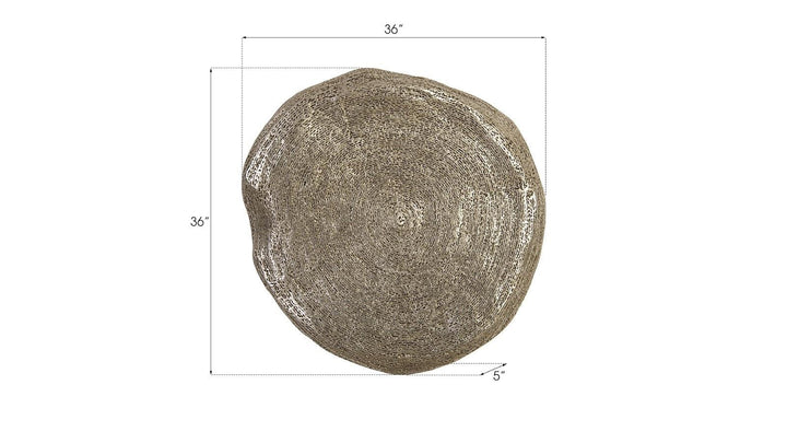 SwayLiving Triple Weld Wall Art, Resin, Silver Leaf WALL ACCENTS