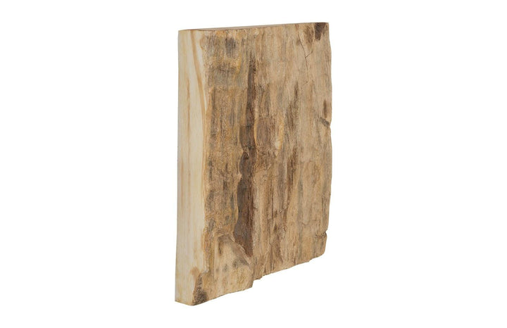 SwayLiving Cast Petrified Wood Wall Tile, Resin, Square WALL ACCENTS