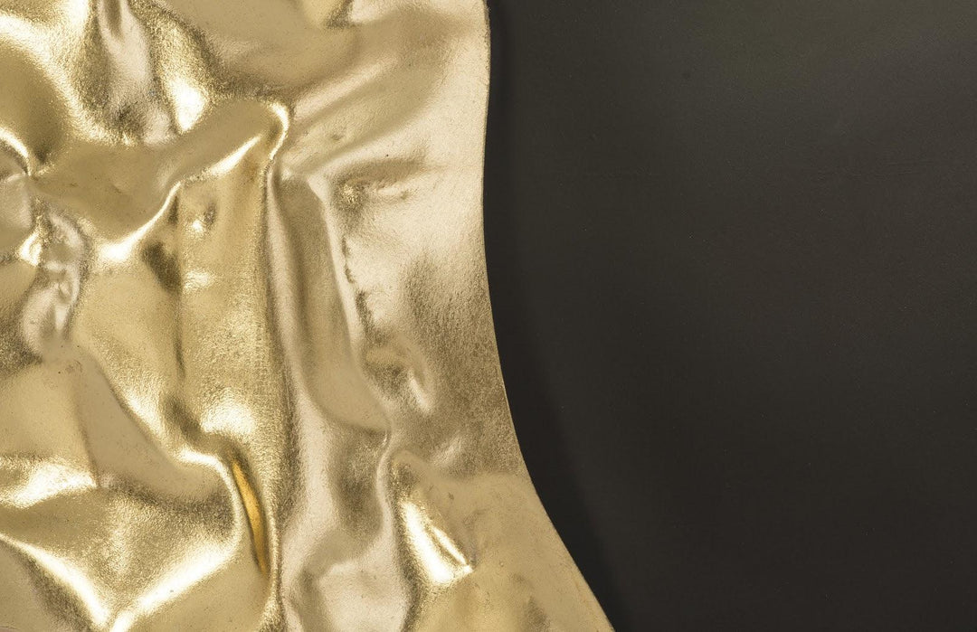 SwayLiving Mercury Mirror, Black, Gold Leaf WALL MIRRORS