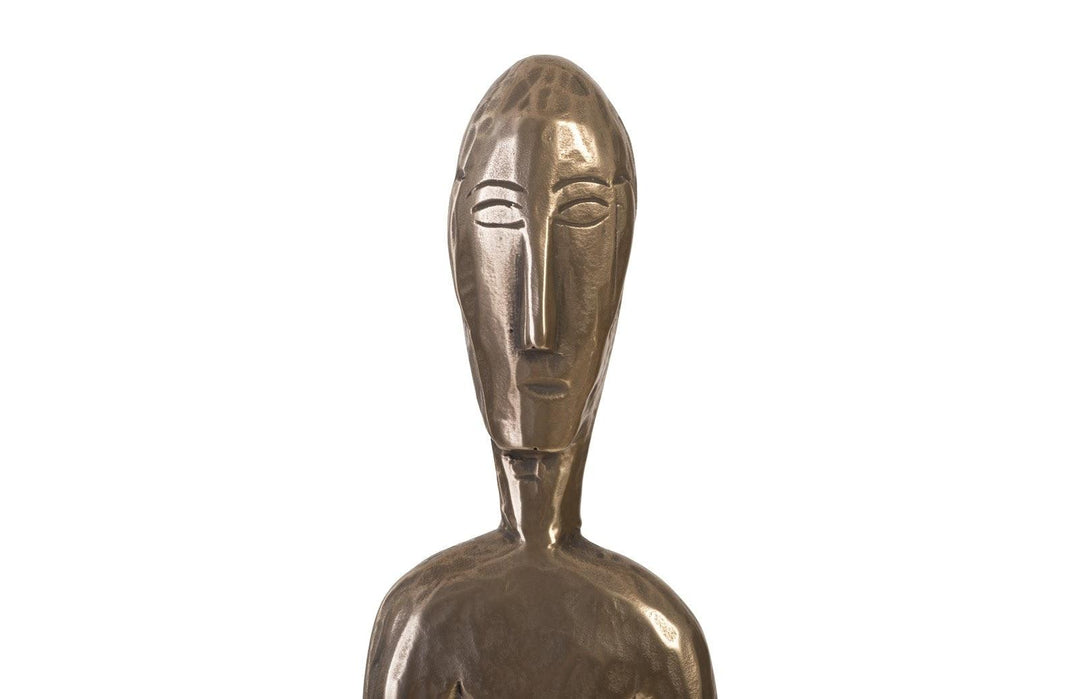 SwayLiving Bulol Sculpture, Polished Bronze, SM DECORATIVE OBJECTS