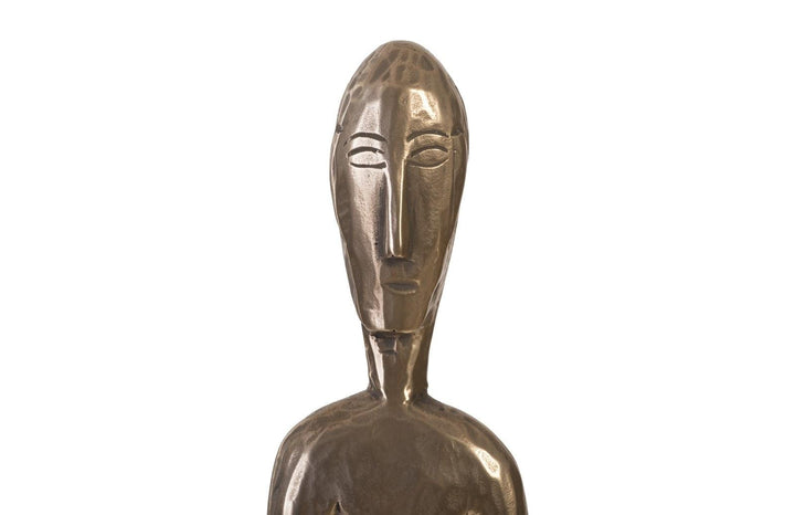 SwayLiving Bulol Sculpture, Polished Bronze, SM DECORATIVE OBJECTS