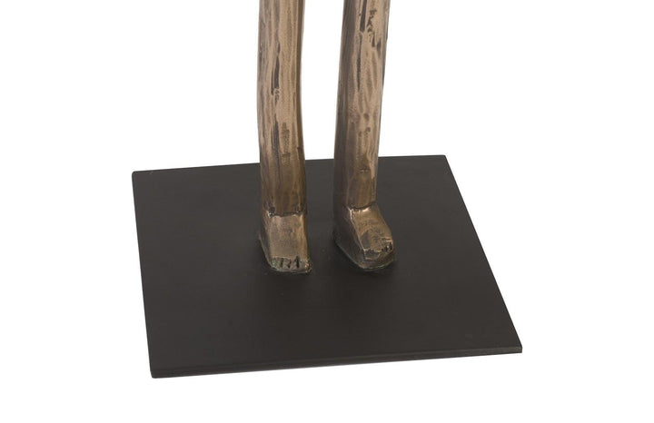 SwayLiving Bulol Sculpture, Polished Bronze, SM DECORATIVE OBJECTS