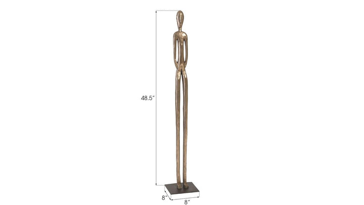 SwayLiving Bulol Sculpture, Polished Bronze, SM DECORATIVE OBJECTS