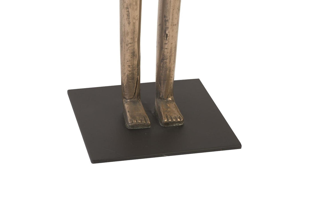 SwayLiving Bulol Sculpture,  Polished Bronze, MD DECORATIVE OBJECTS