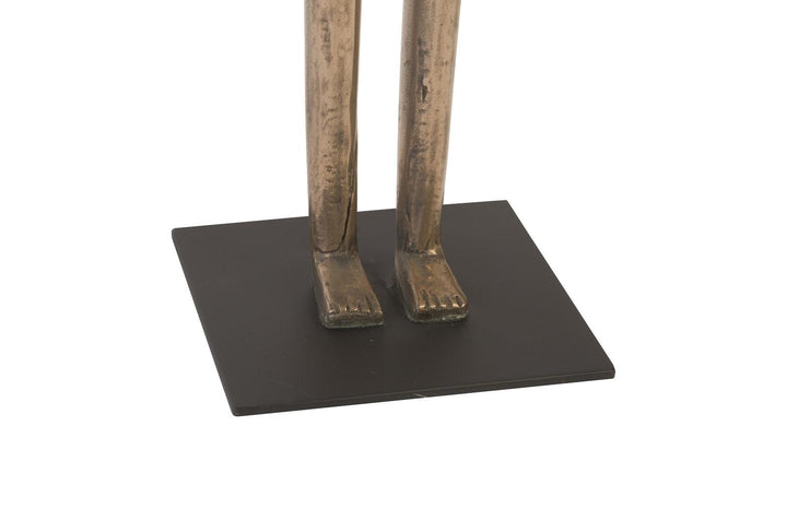 SwayLiving Bulol Sculpture,  Polished Bronze, MD DECORATIVE OBJECTS