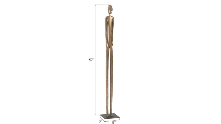 SwayLiving Bulol Sculpture,  Polished Bronze, MD DECORATIVE OBJECTS