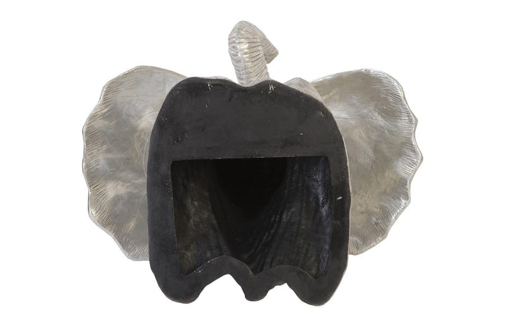SwayLiving Elephant Wall Art, Resin, Silver Leaf WALL ACCENTS