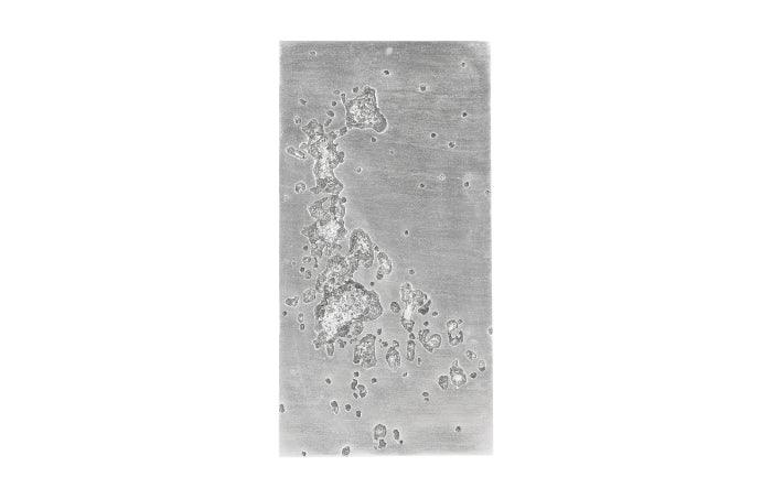 SwayLiving SPLOTCH DENSE SILVER WALL ART WALL ACCENTS