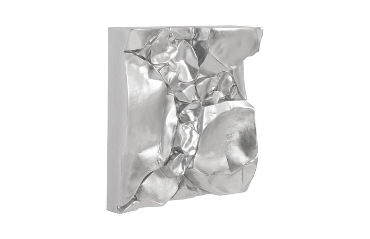 SwayLiving Cairn Wall Tile, Silver WALL ACCENTS