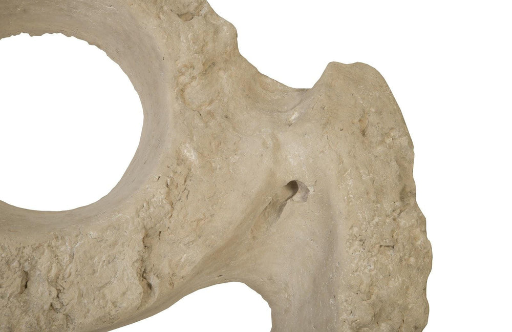 SwayLiving Colossal Cast Stone Sculpture, Double Hole, Roman Stone DECORATIVE OBJECTS