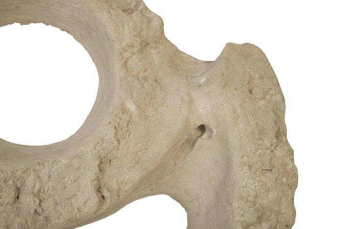 SwayLiving Colossal Cast Stone Sculpture, Double Hole, Roman Stone DECORATIVE OBJECTS