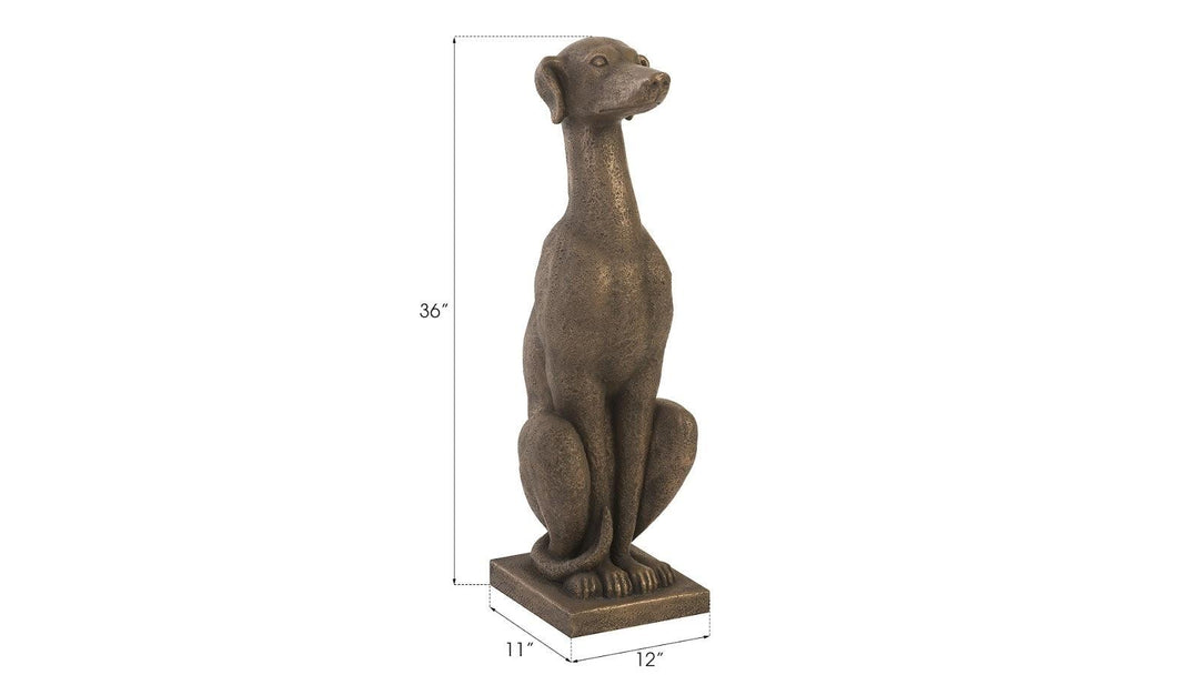 SwayLiving Greyhound, Resin, Bronze Finish DECORATIVE OBJECTS