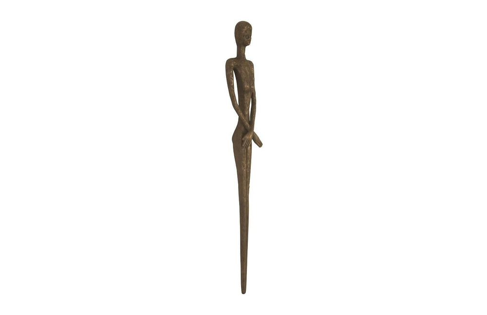 SwayLiving Lottie Wall Sculpture, Resin, Bronze Finish WALL ACCENTS