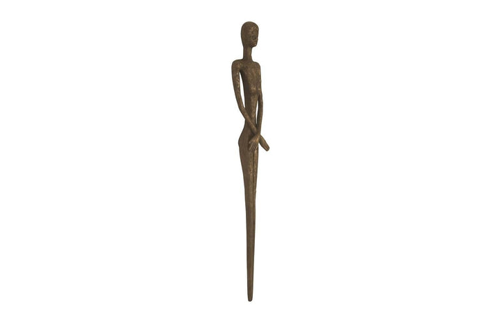 SwayLiving Lottie Wall Sculpture, Resin, Bronze Finish WALL ACCENTS