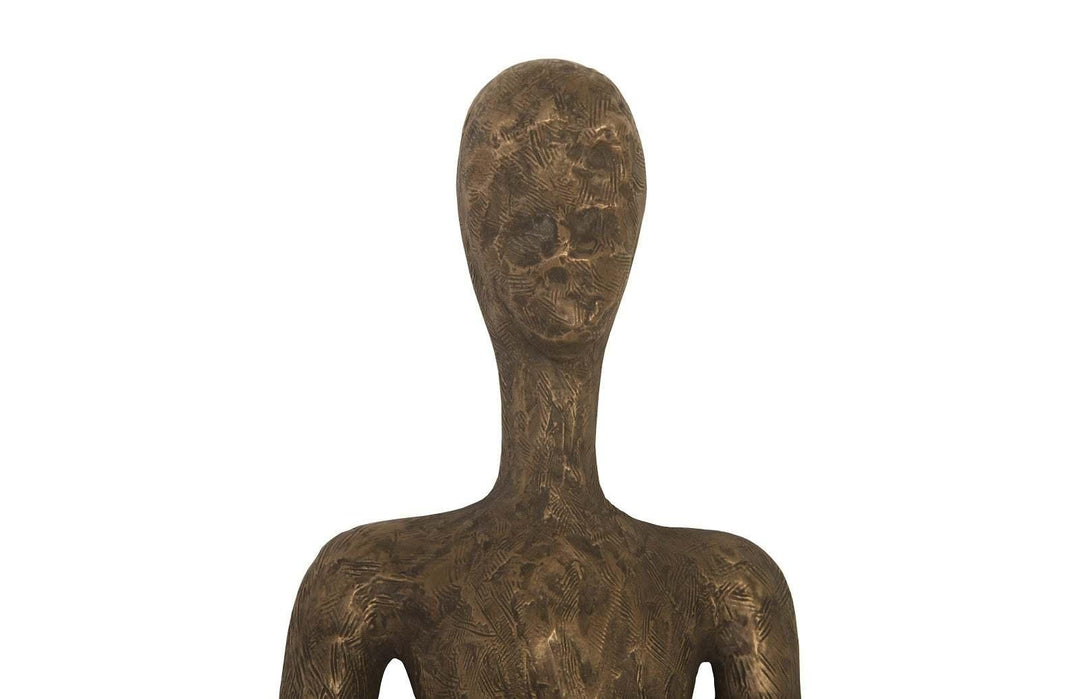 SwayLiving Lottie Wall Sculpture, Resin, Bronze Finish WALL ACCENTS