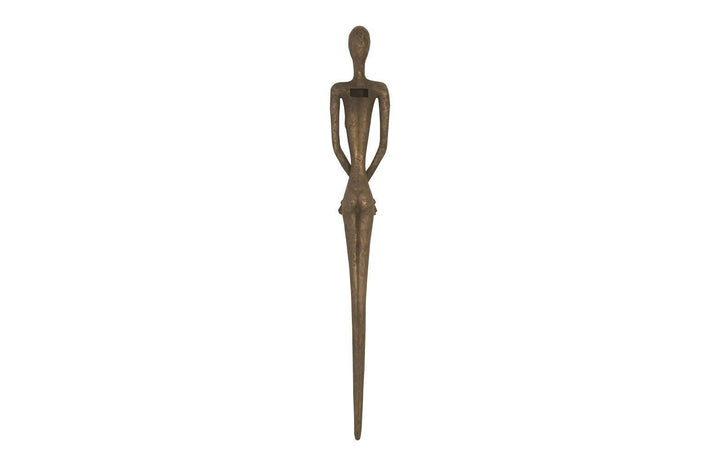 SwayLiving Lottie Wall Sculpture, Resin, Bronze Finish WALL ACCENTS