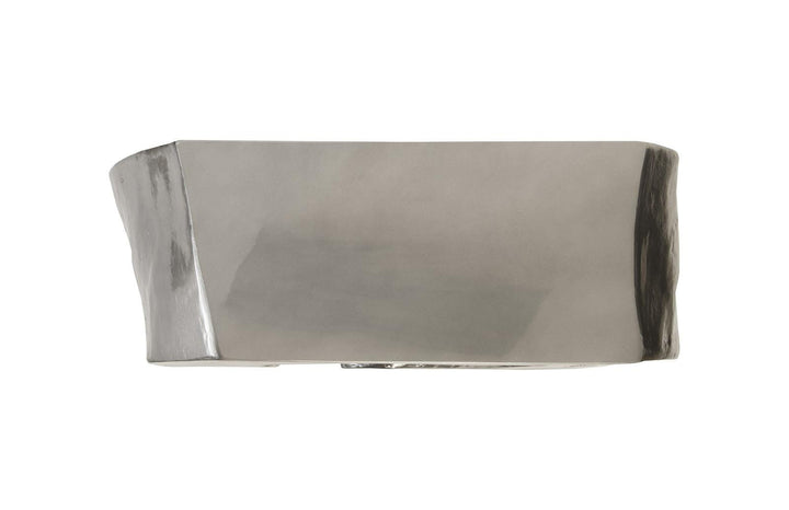 SwayLiving Plateada Hollow Console, Liquid Silver CONSOLE TABLES