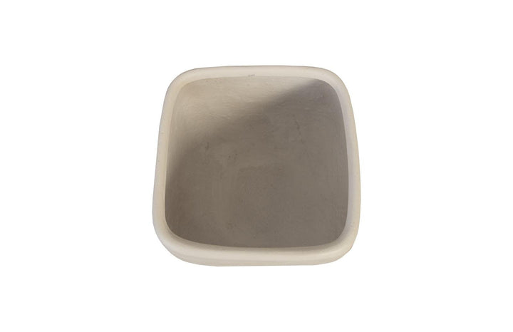 SwayLiving Ava Planter, Small, White PLANTERS
