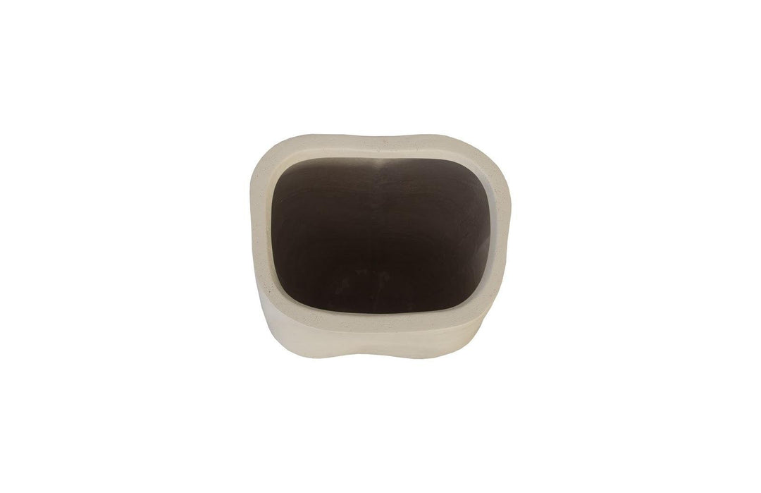 SwayLiving Claire Planter, Large, White PLANTERS