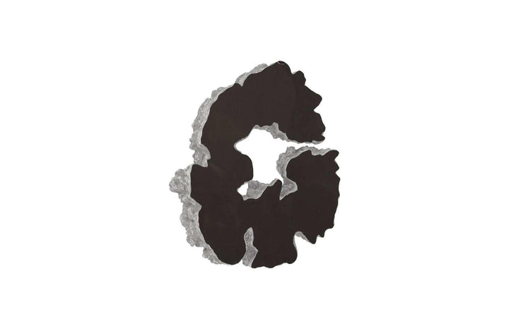 SwayLiving Lava Slice Wall Art, Resin, Stainless Steel, SM WALL ACCENTS