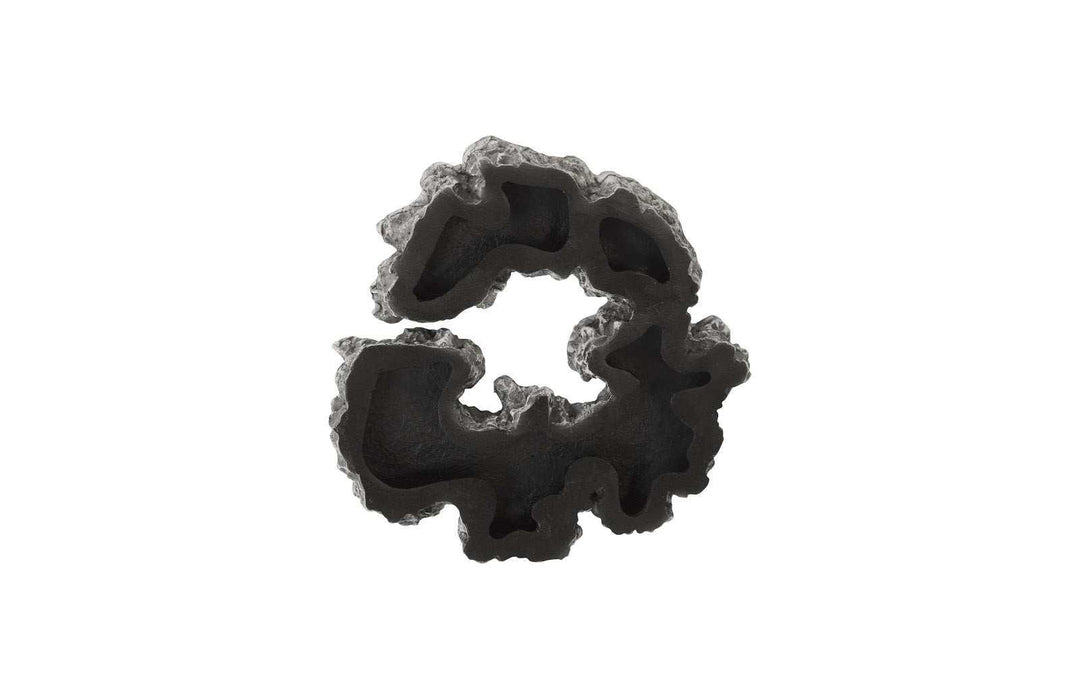 SwayLiving Lava Slice Wall Art, Resin, Stainless Steel, SM WALL ACCENTS
