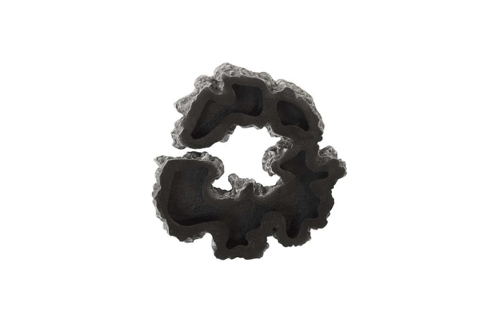 SwayLiving Lava Slice Wall Art, Resin, Stainless Steel, SM WALL ACCENTS