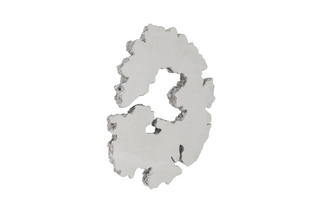 SwayLiving Lava Slice Wall Art, Resin, Stainless Steel, LG WALL MIRRORS