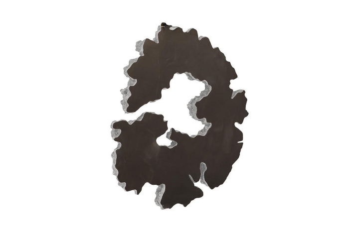 SwayLiving Lava Slice Wall Art, Resin, Stainless Steel, LG WALL MIRRORS