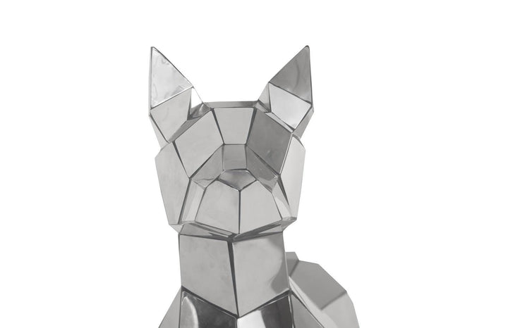 SwayLiving Crazy Cut Dog, Stainless Steel, Silver DECORATIVE OBJECTS