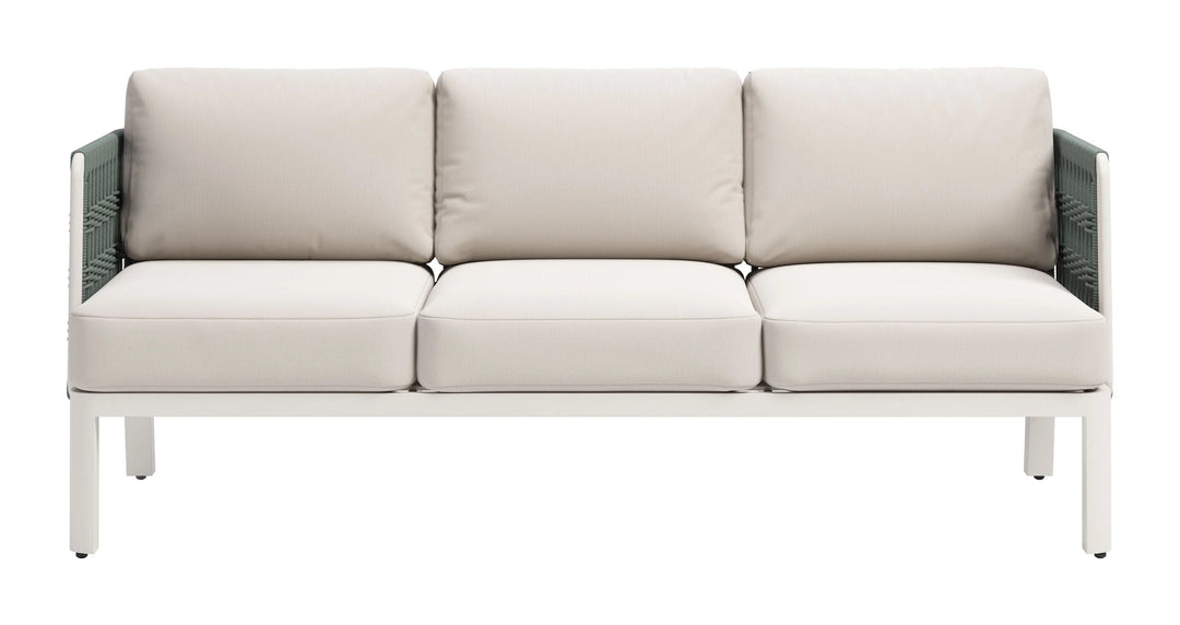 SwayLiving Bridgehampton Sofa White OUTDOOR SOFAS + SECTIONALS