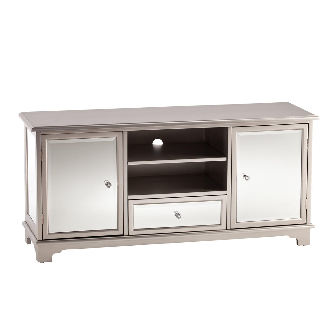 SwayLiving Mirage Mirrored TV Stand MEDIA + TV STANDS