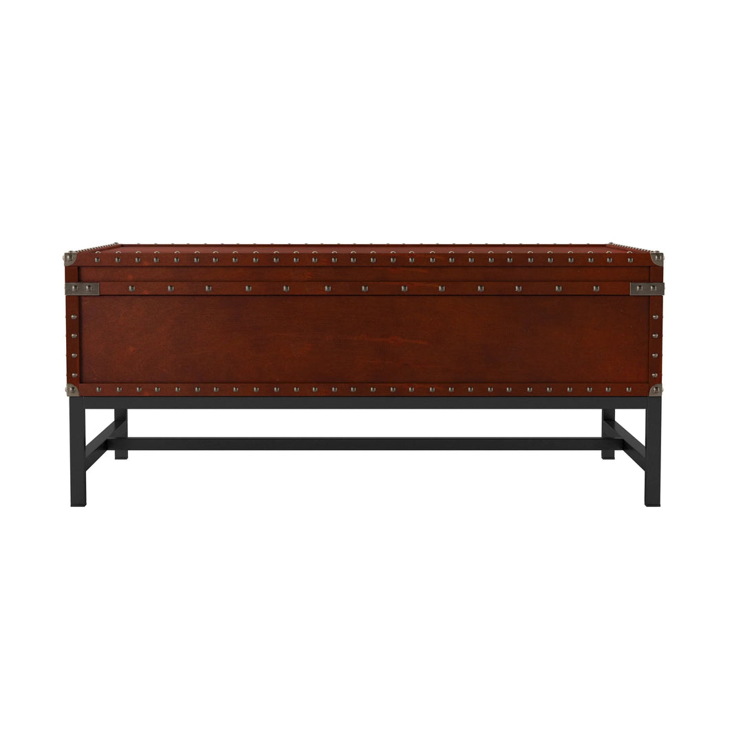 SwayLiving Voyager Storage Cocktail Table - Espresso COFFEE TABLES