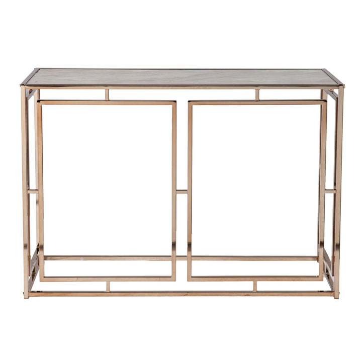 SwayLiving Simondley Faux Marble Console Table CONSOLE TABLES