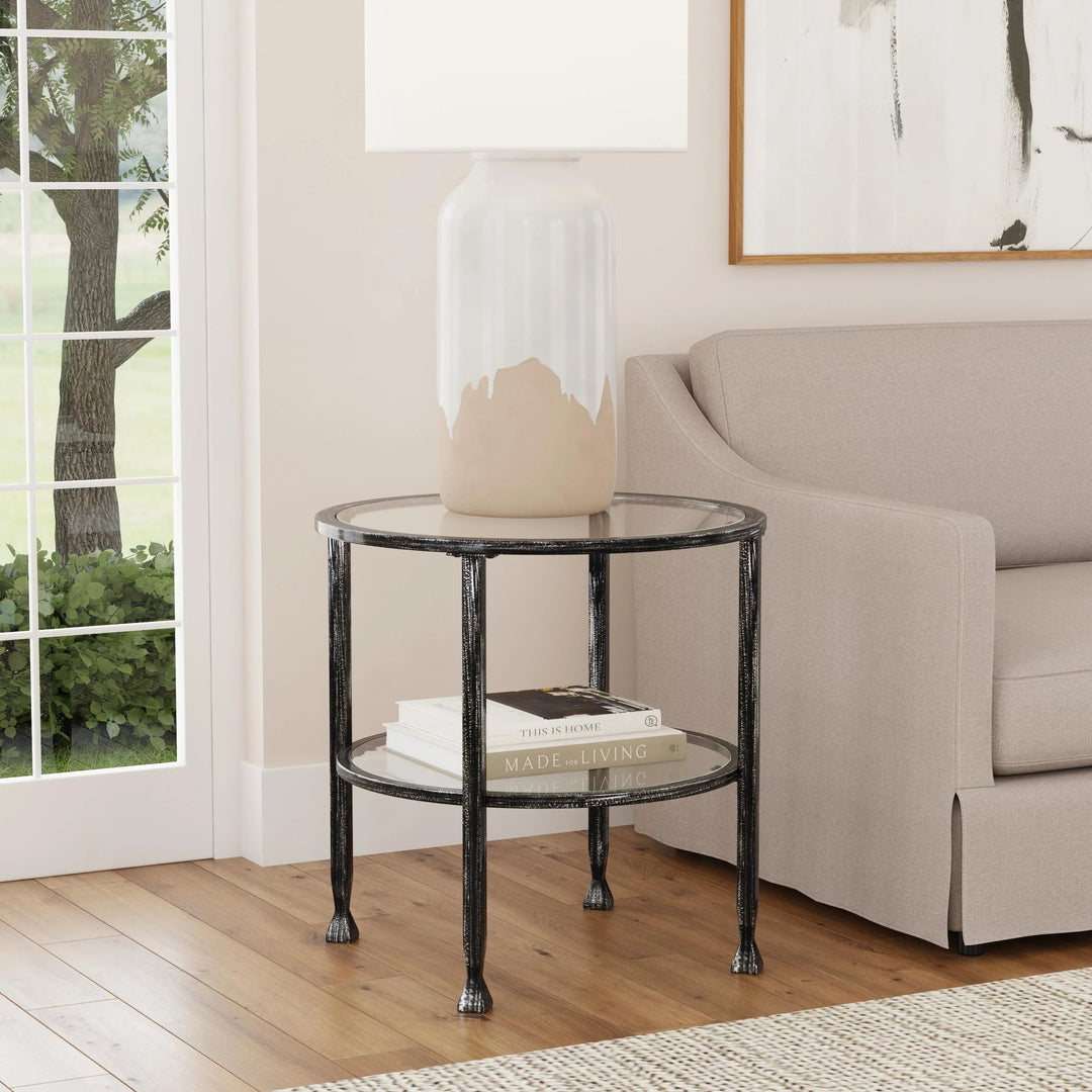 SwayLiving Jaymes Round Side Table ACCENT TABLES