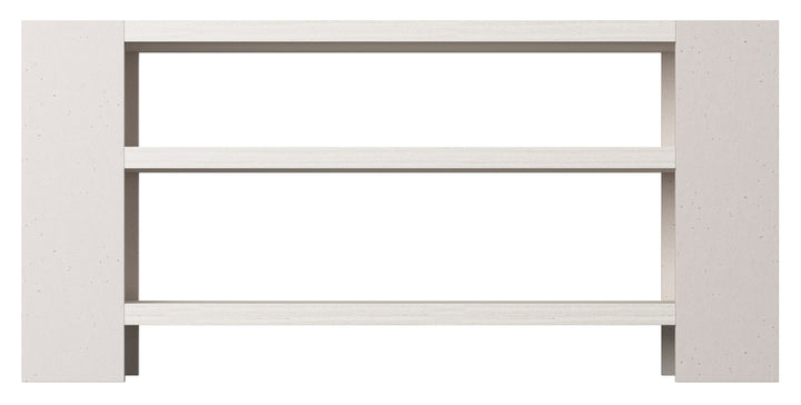 Stratum Console Table with Shelves