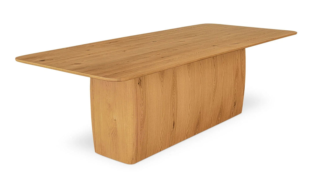 Winston Dining Table Rustic Oak - SwayLiving