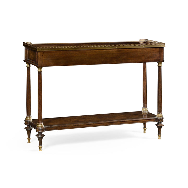 SwayLiving Brompton Mahogany Console Table CONSOLE TABLES