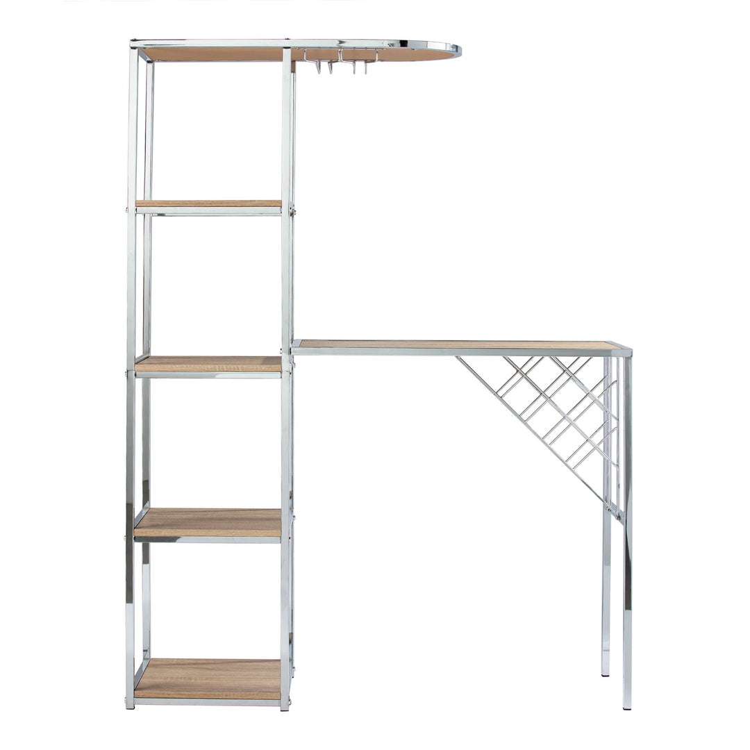 SwayLiving Northdom Serving Table w/ Bar Storage BAR + BAR CARTS