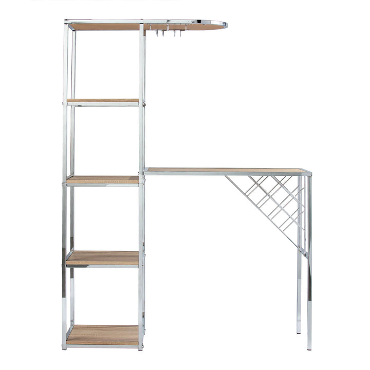 SwayLiving Northdom Serving Table w/ Bar Storage BAR + BAR CARTS