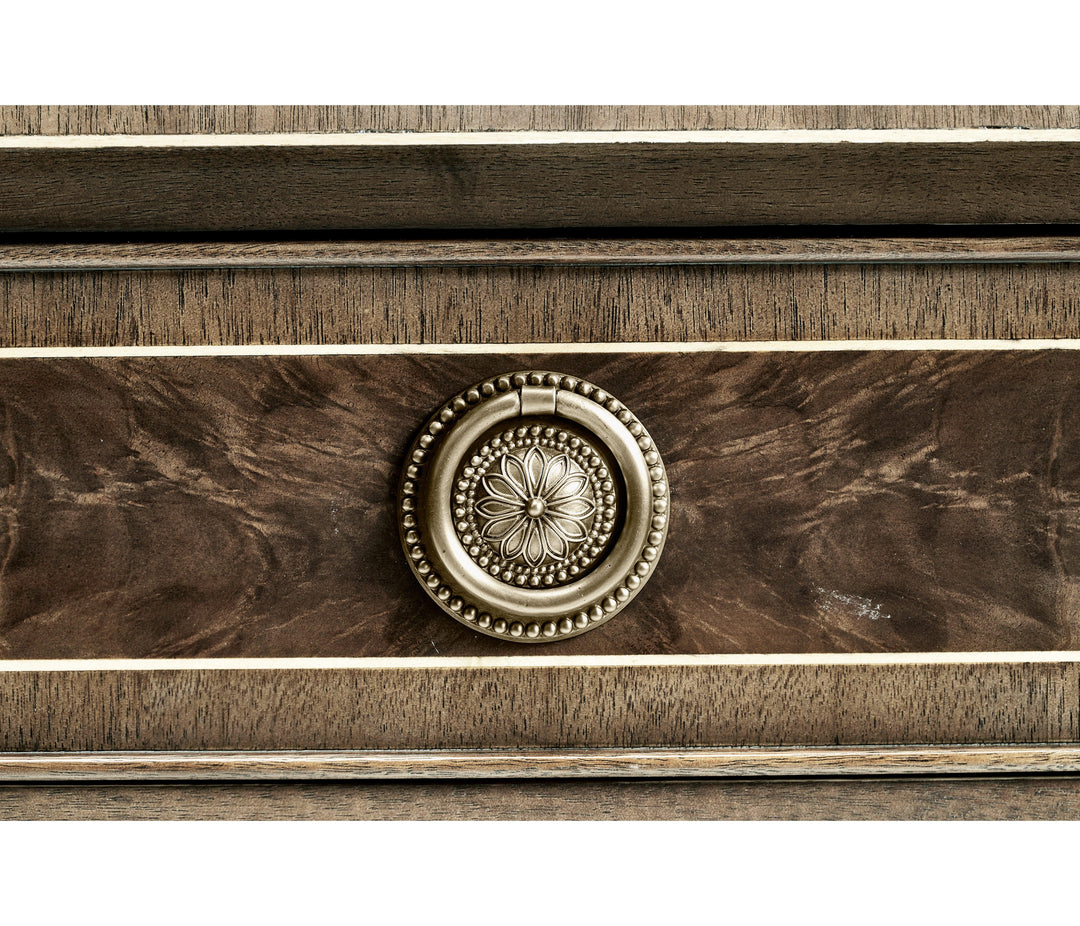 SwayLiving Regency Bleached Mahogany Console Table CONSOLE TABLES