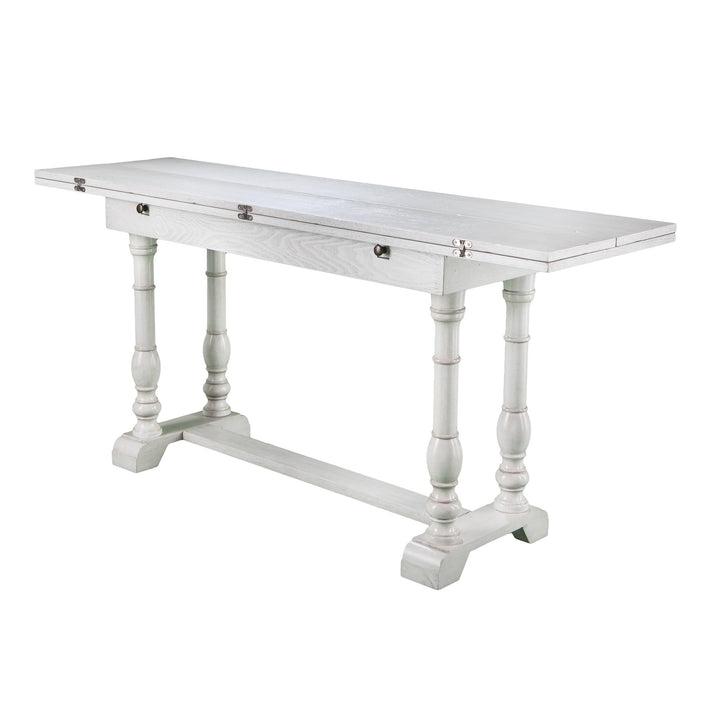 SwayLiving Edenderry Farmhouse Folding Trestle Console to Dining Table DINING TABLES