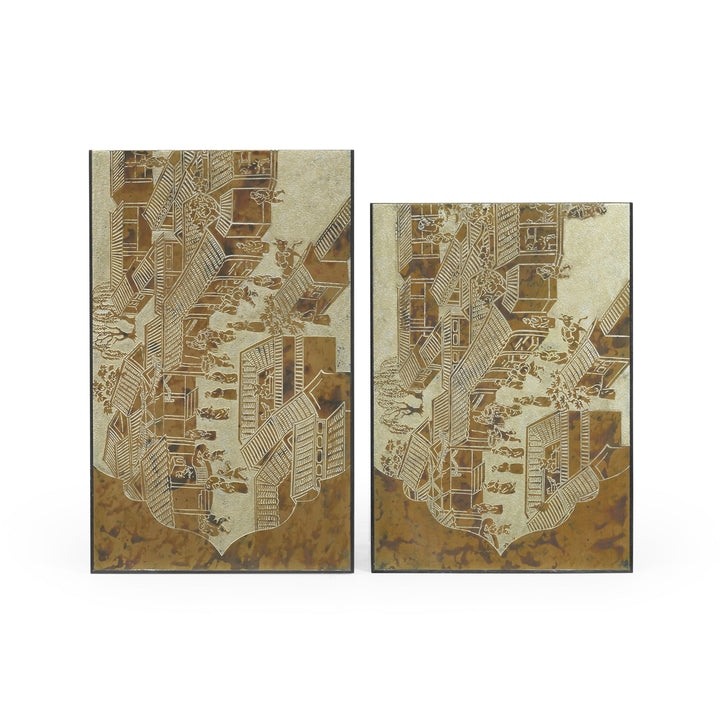 SwayLiving Fusion 2 Piece Nesting Tables ACCENT TABLES