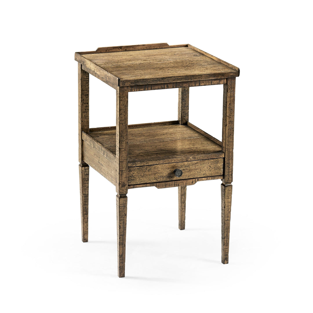SwayLiving Casual Accents Medium Driftwood Square End Table ACCENT TABLES