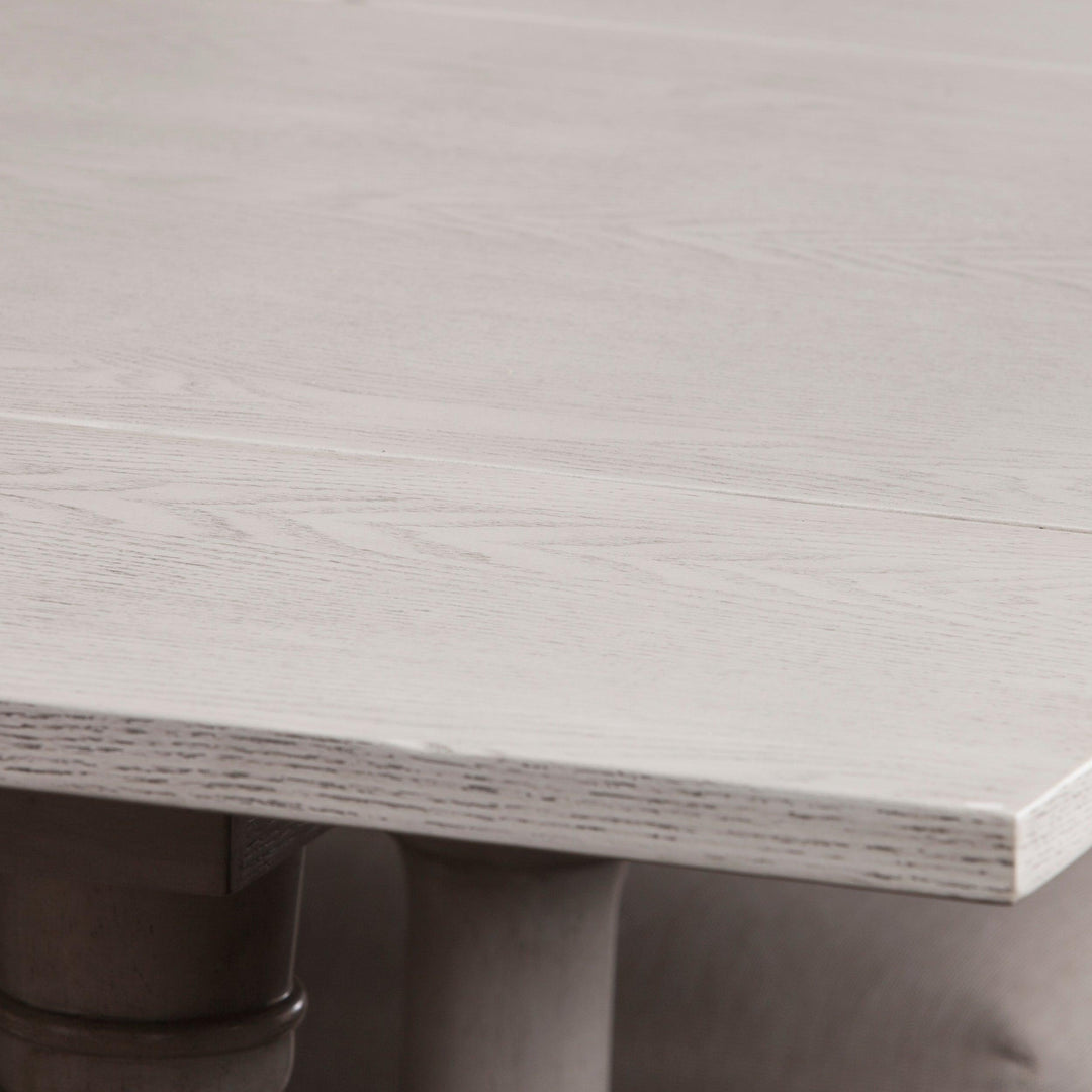 SwayLiving Edenderry Farmhouse Folding Trestle Console to Dining Table DINING TABLES